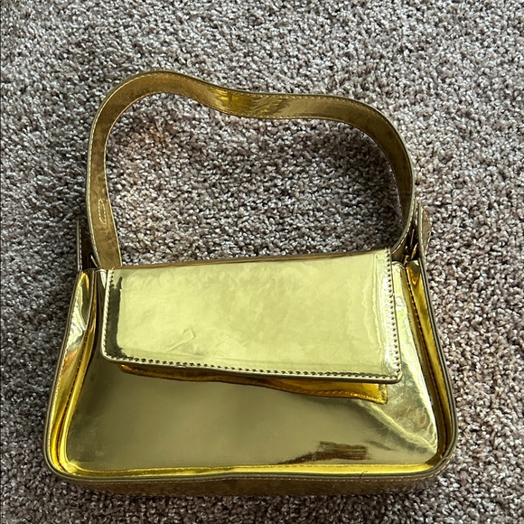 Fashion Nova Gold Women's Handbag - Picture 1 of 3